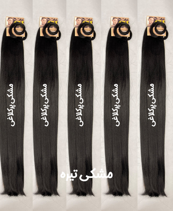 موی دم اسبی تک رنگ با حجم بالا 90 سانتی متری
