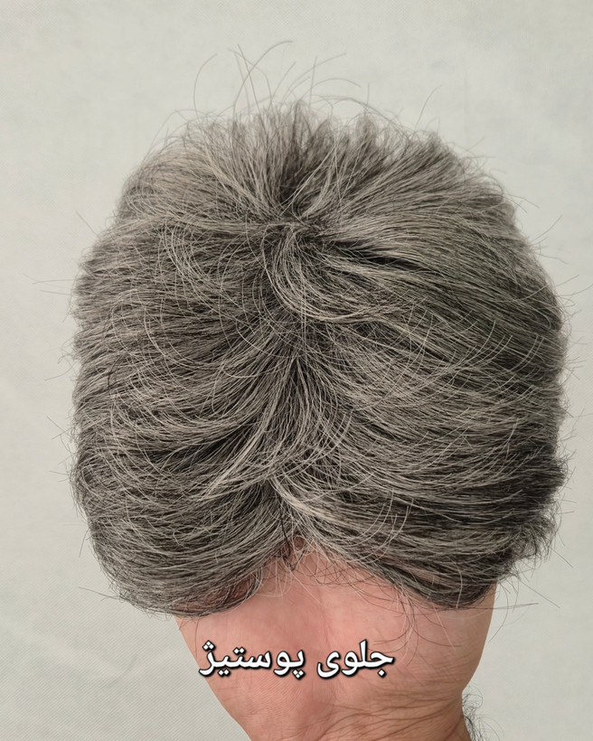 کلاه گیس مردانه جوگندمی 70 درصد