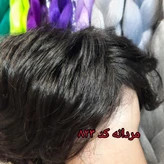 کلاه گیس مردانه مشکی طبیعی