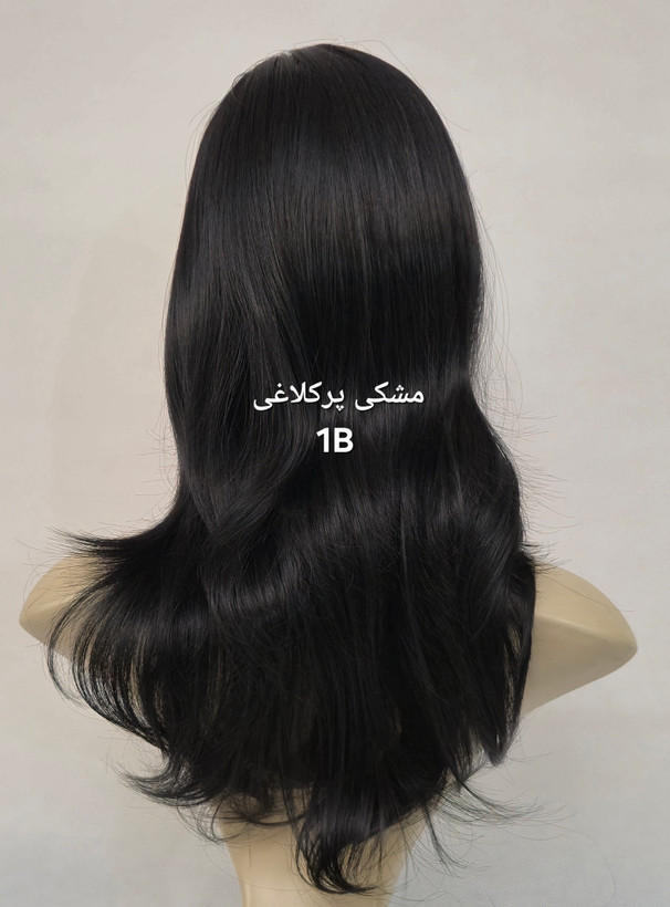 کلاه گیس زنانه متوسط لَخت 824