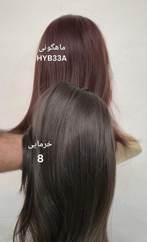 کلاه گیس زنانه متوسط لَخت 824