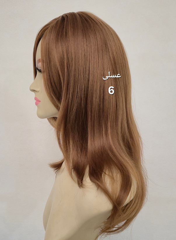 کلاه گیس زنانه متوسط لَخت 824