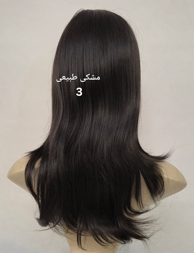 کلاه گیس زنانه متوسط لَخت 824
